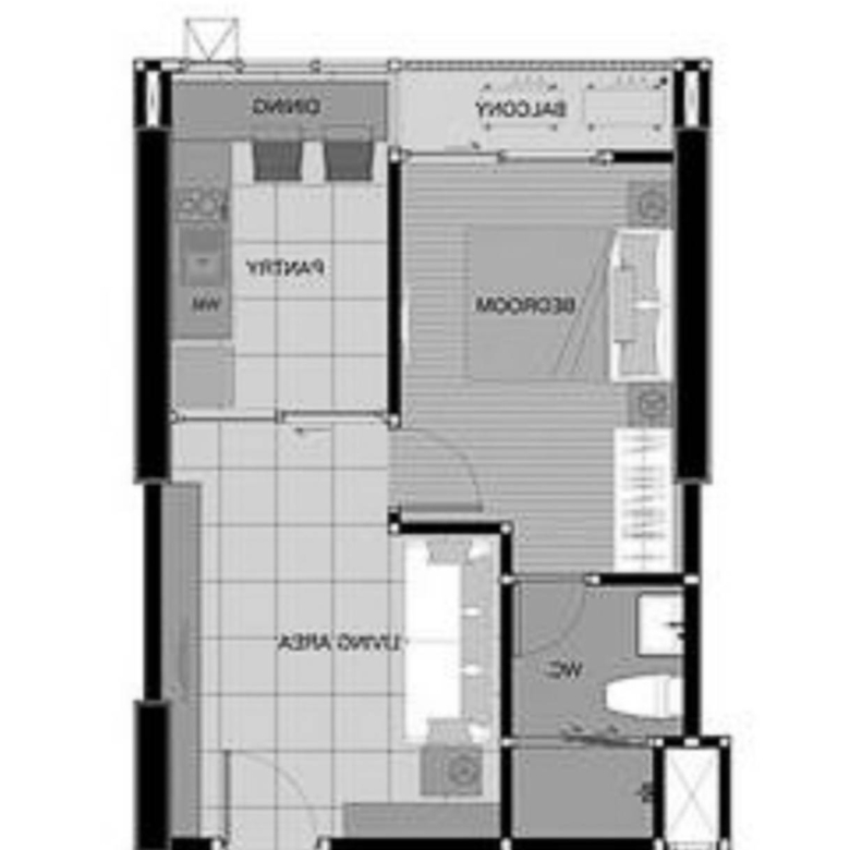 ขายคอนโด Aspire Sukhumvit 48 : แอสปาย สุขุมวิท 48 ชั้น 24